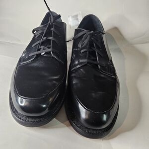 Elegant Black Men's Oxfords